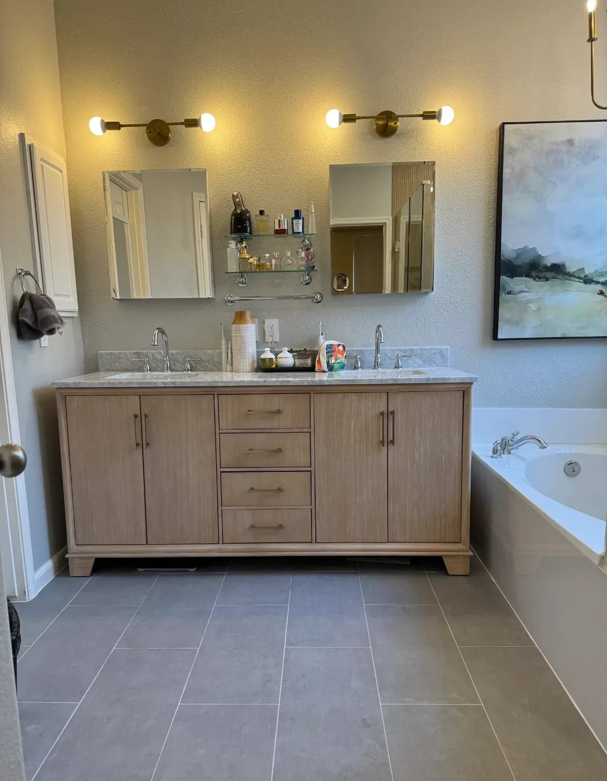 Bathroom wrap