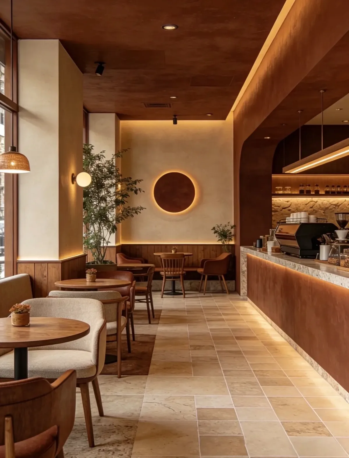 Cafe interior