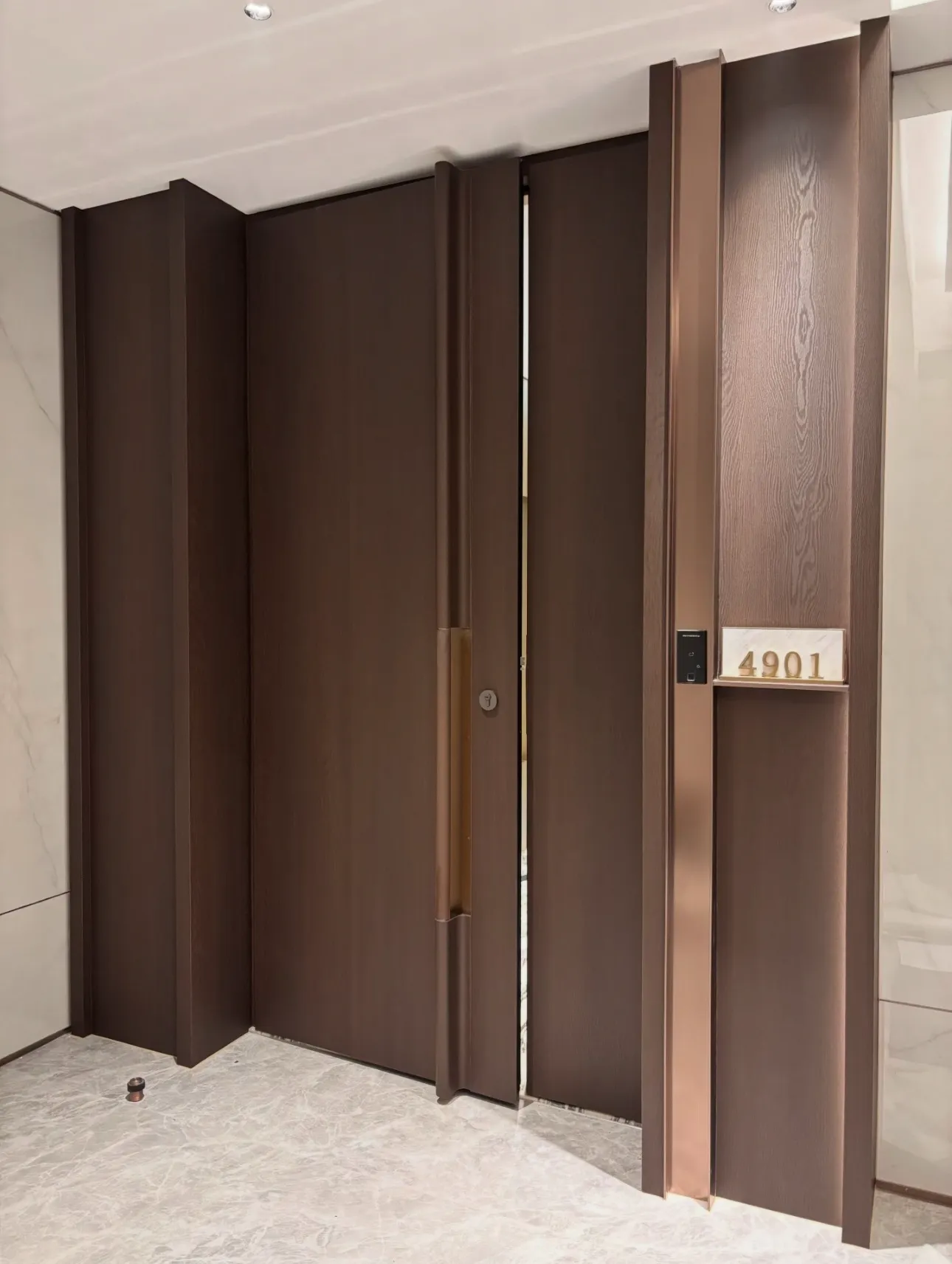 Door wrap — after