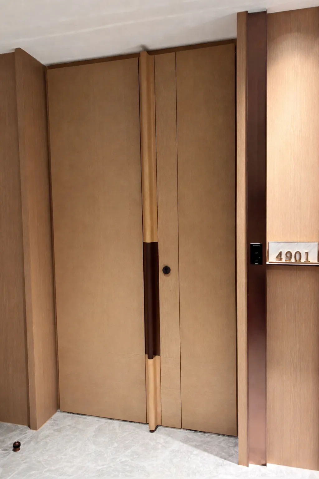 Door wrap — before