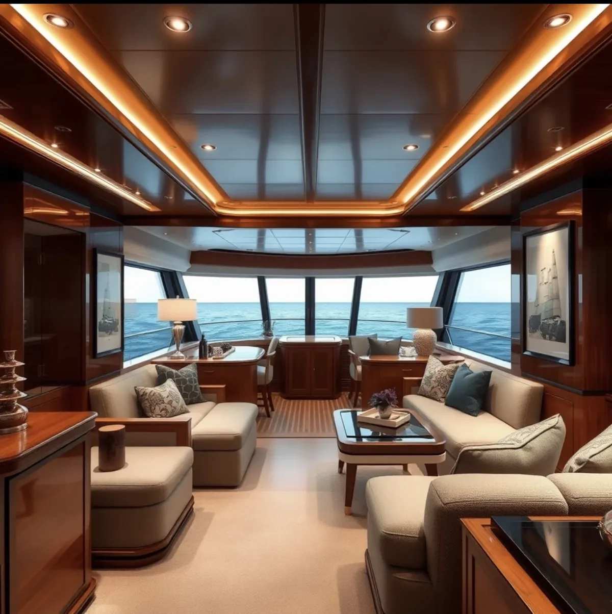 Marine interior